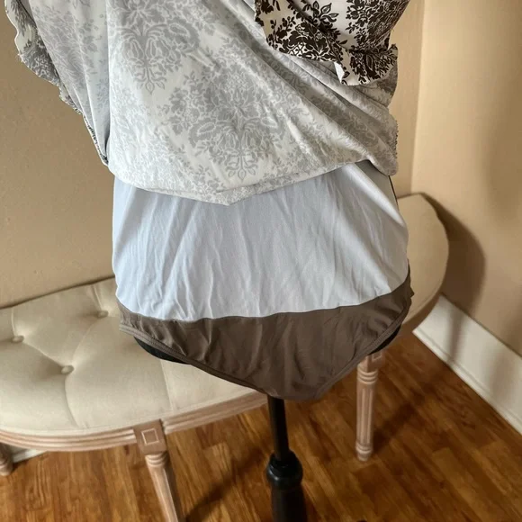 Tommy Bahama Brown and White swimsuit/cover up set. Size 16 NWOT - Picture 5 of 10